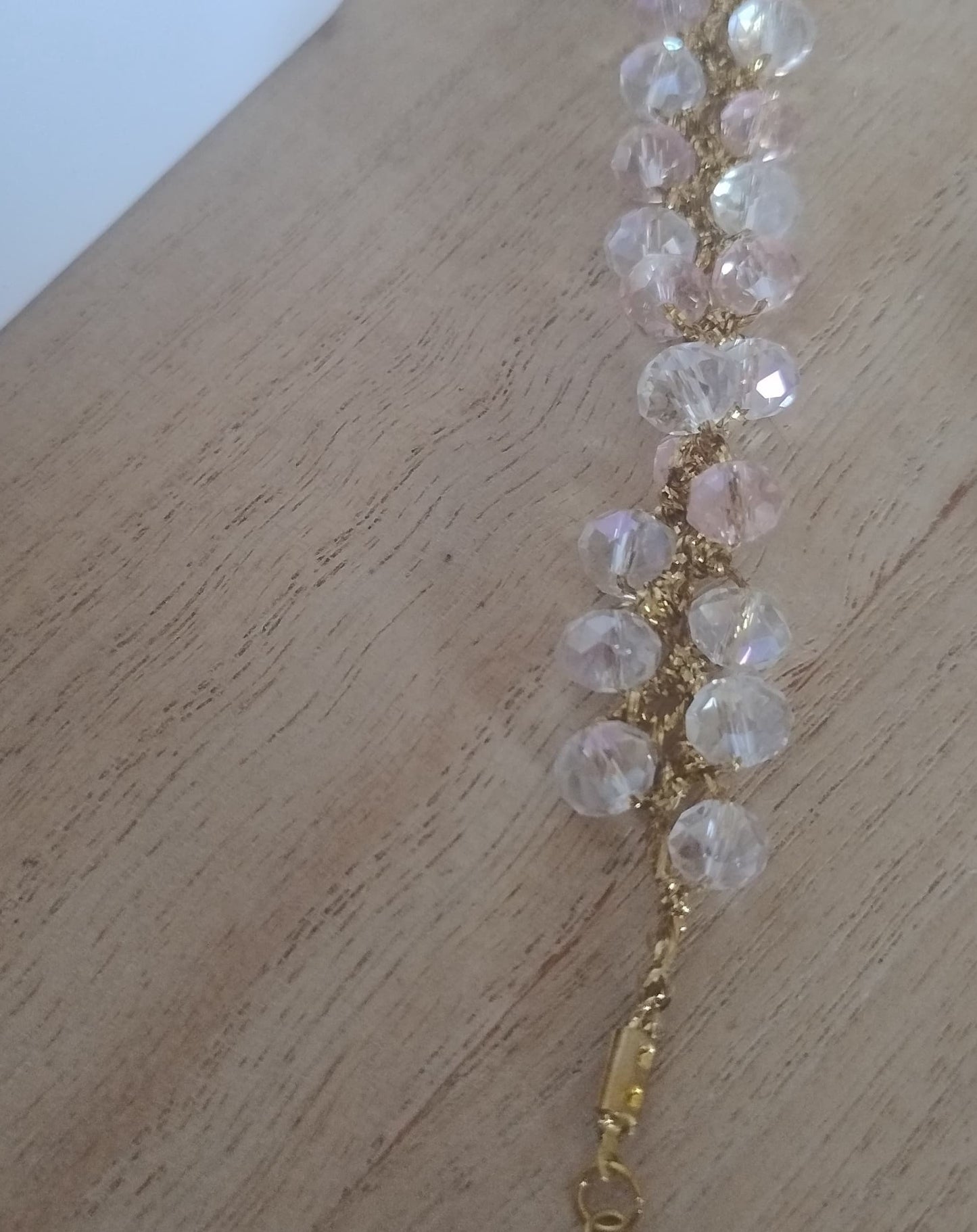 Bracciale con pietre Trasparenti